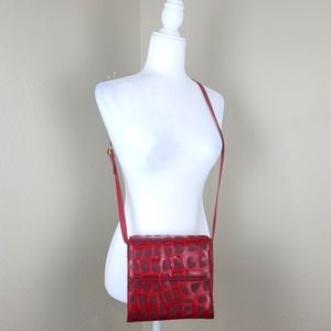 Due Fratelli genuine leather crossbody bag